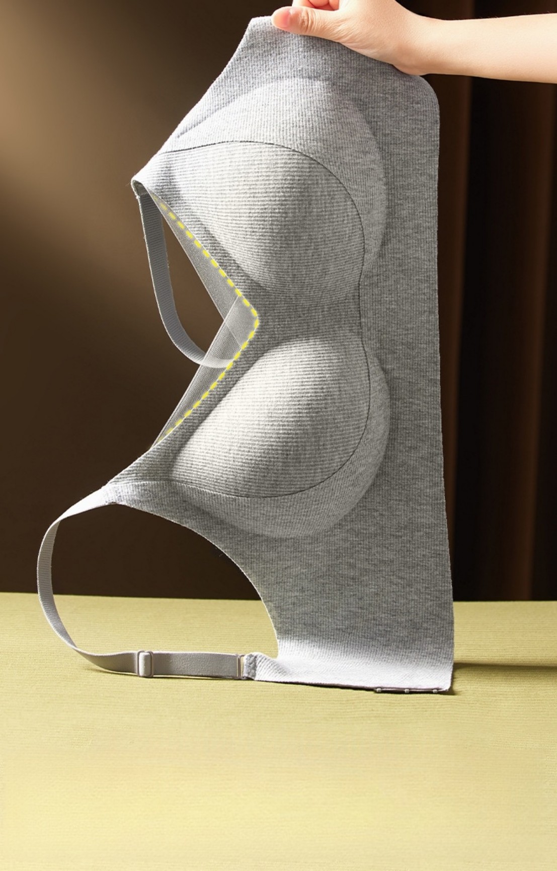 Comfort Flex Fit Pullover Spandex Seamless Wireless Bra for Women